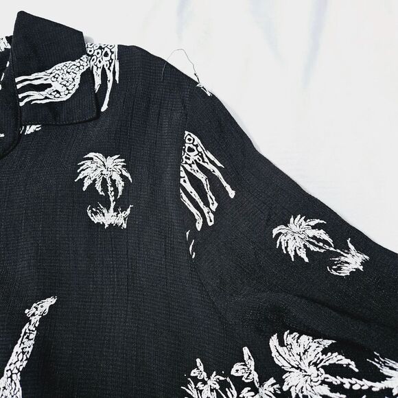 Drapers & Damon's Womens Button Up Blouse Multi-Color Size XL Acetate Blend - Picture 11 of 12